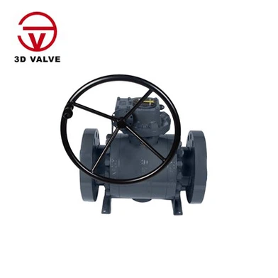 API dur carbon 6d Falf pêl wedi'i osod ar drunnion dur wedi'i ffugio